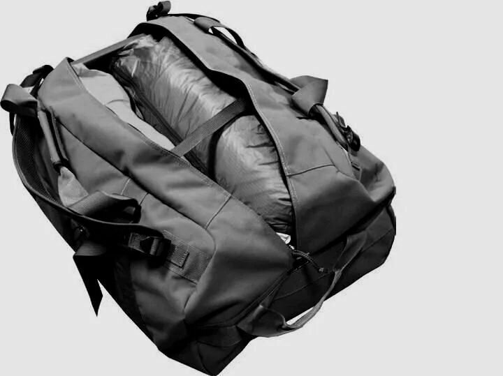 Сумка спортивная Снаряжение, 85х31х85 см, черный — фото 1