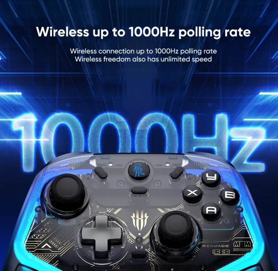 Геймпад Nubia Redmagic Cyber Gamepad с зарядной базой, цвет cyber — фото 1