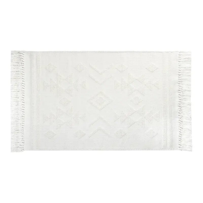 Коврик для ванной Fixsen Norde 50x80 см цвет белый
