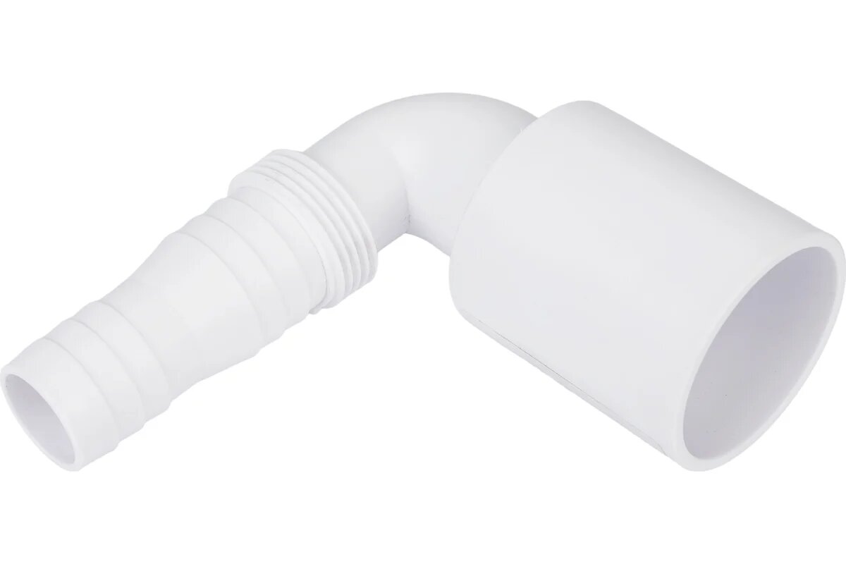 McAlpine Адаптер под углом 90' для подключения слива бытовой техники выход D=40 мм белый MRWMF40-90