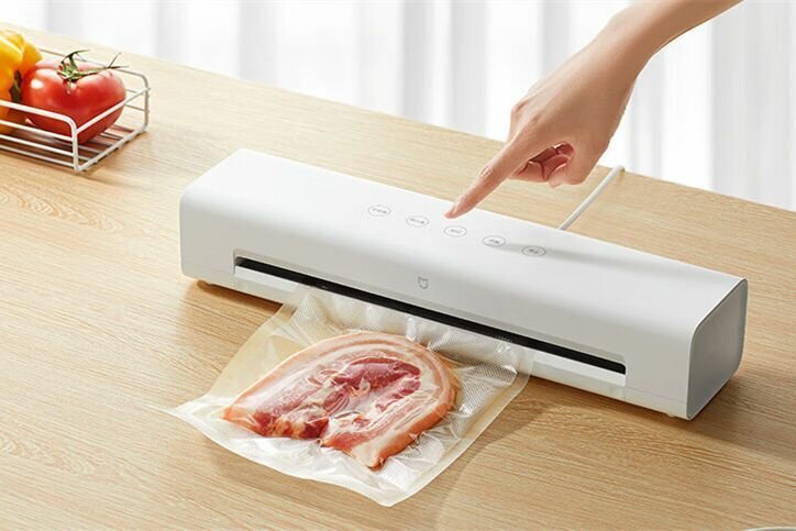 Вакуумный герметизатор сухой и влажной бытовой небольшой автоматический свежие продукты XIAOMI
