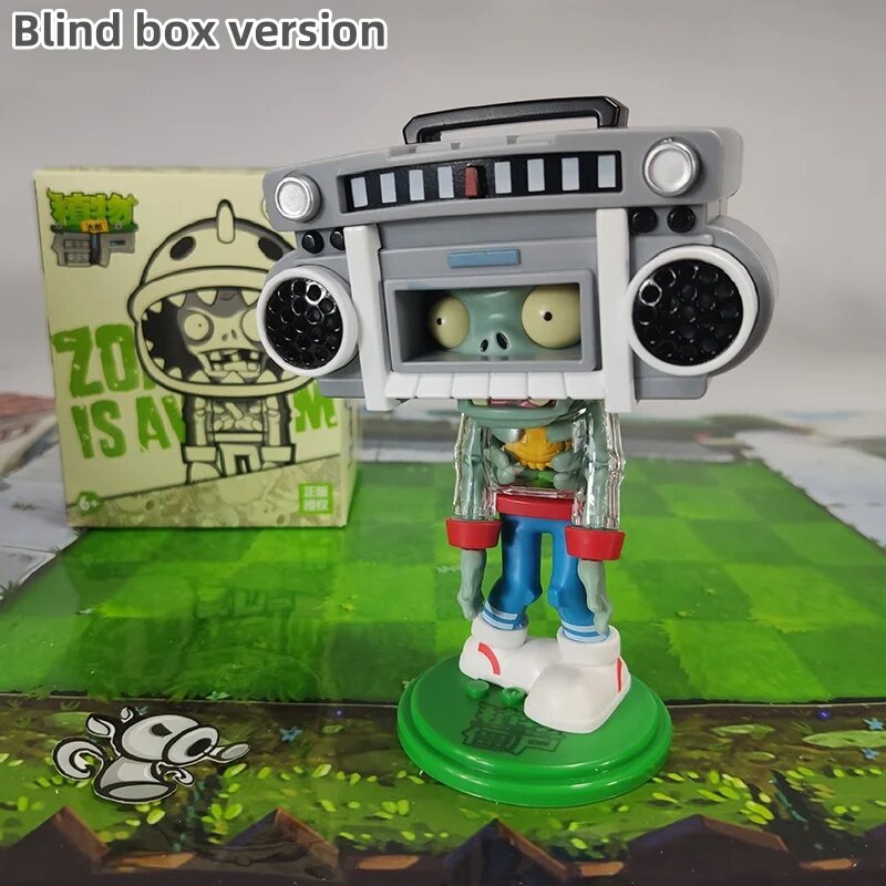Фигурки Plants Vs. Zombies Chomper Rock Zombie Peashooter, F, Унисекс
