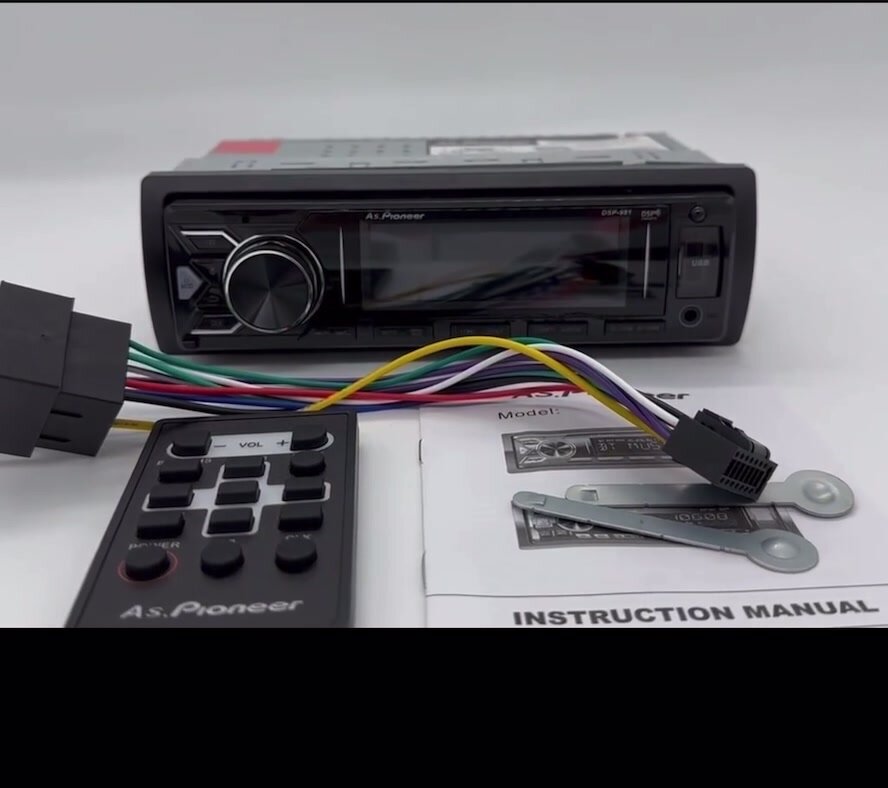 Магнитола Процессорная Pioneer GB MVH-816 DSP 55Wx4 Bluetooth AUX USB Управление с приложения 40 настроек эквалайзера — фото 1