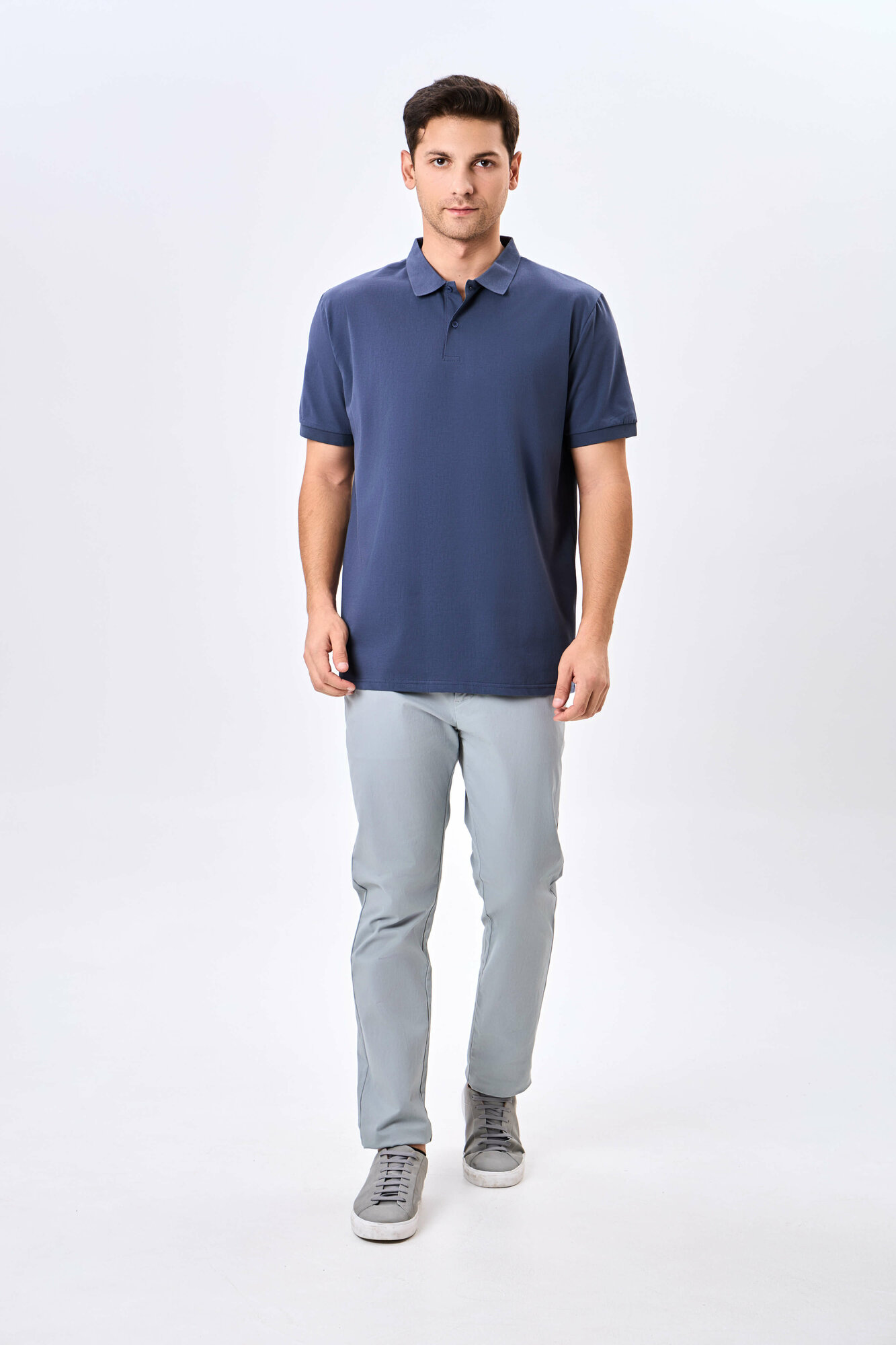 Поло спортивное TERRA PRO, размер M, blue — фото 1