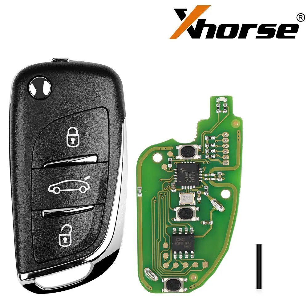 1 шт./партия, универсальный пульт дистанционного управления Xhorse XKDS00EN с 3 кнопками