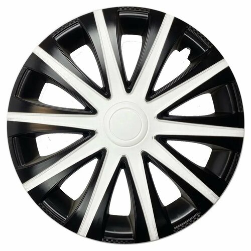 Колпаки R15 Майбах Super Black белый STAR 4шт