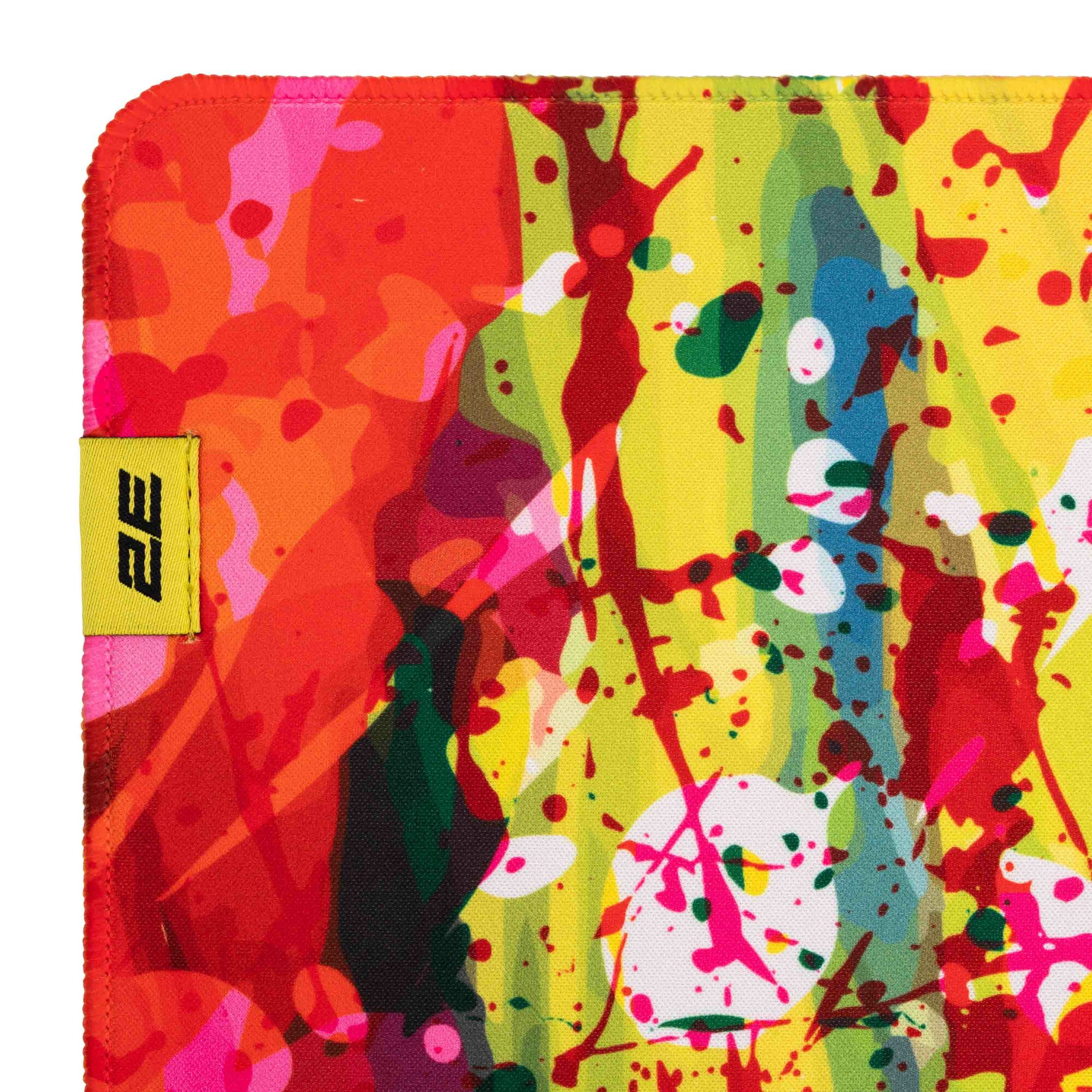 2E GAMING PRO Speed XL D07: мультицветный XXL коврик для мыши (800×450×3 мм) — фото 1