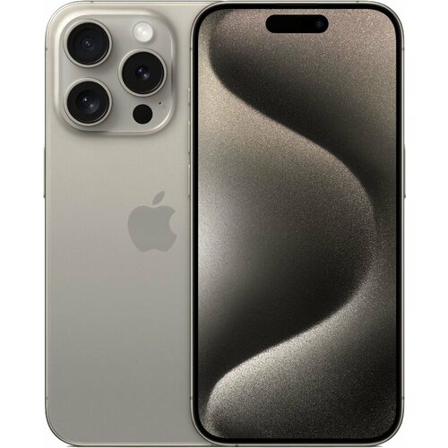 фото Смартфон apple iphone 15 pro 512 гб, dual nano sim, серый титан
