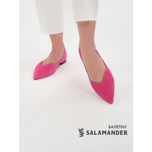 фото Туфли лодочки salamander, размер 37, фуксия
