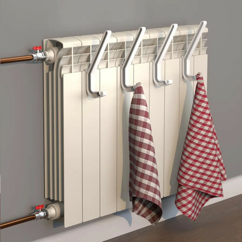 Крючок сушилка МастерПласт универсальный на радиатор  4 шт