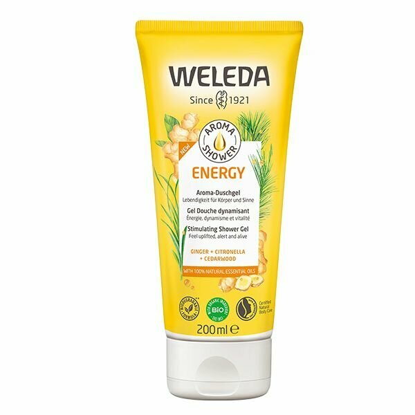 Гель для душа Energy Weleda Веледа туба 200мл