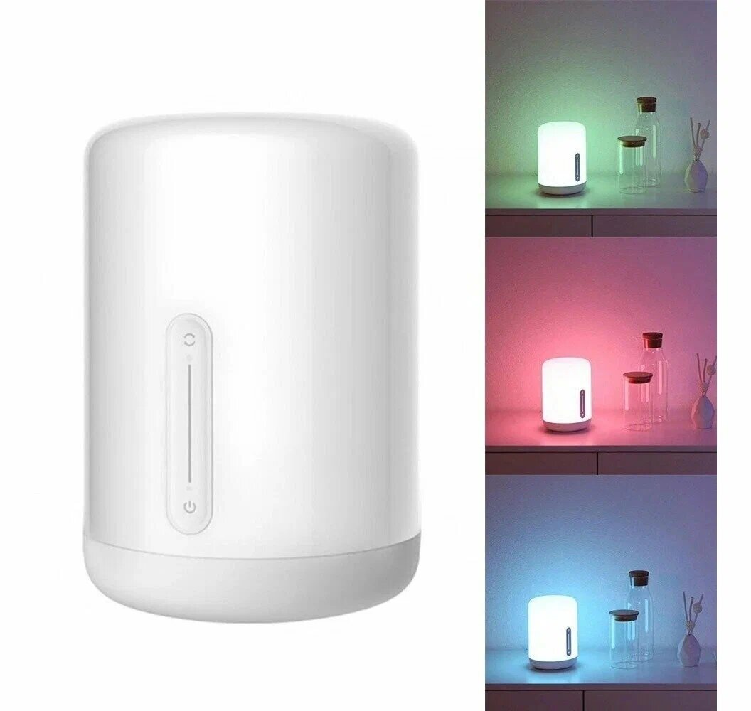 Лампа Xiaomi Bedside Lamp MJCTD02YL, RGB, голосовое управление