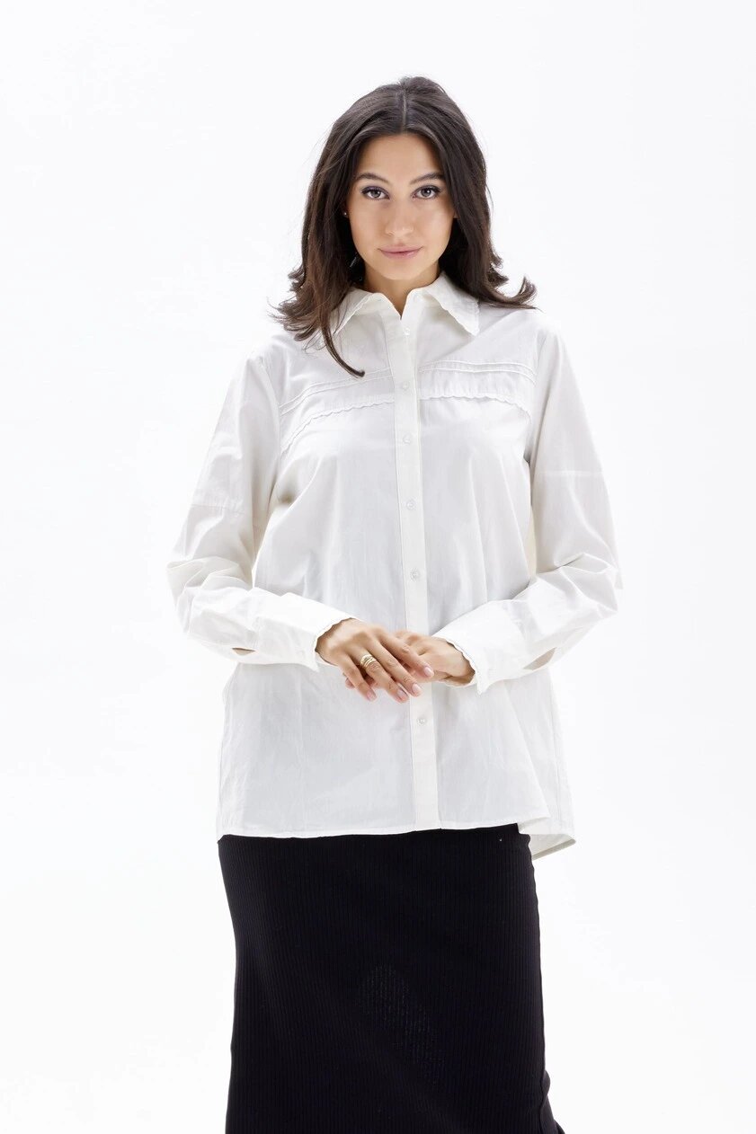 Рубашка Selfie, размер S, белый — фото 1