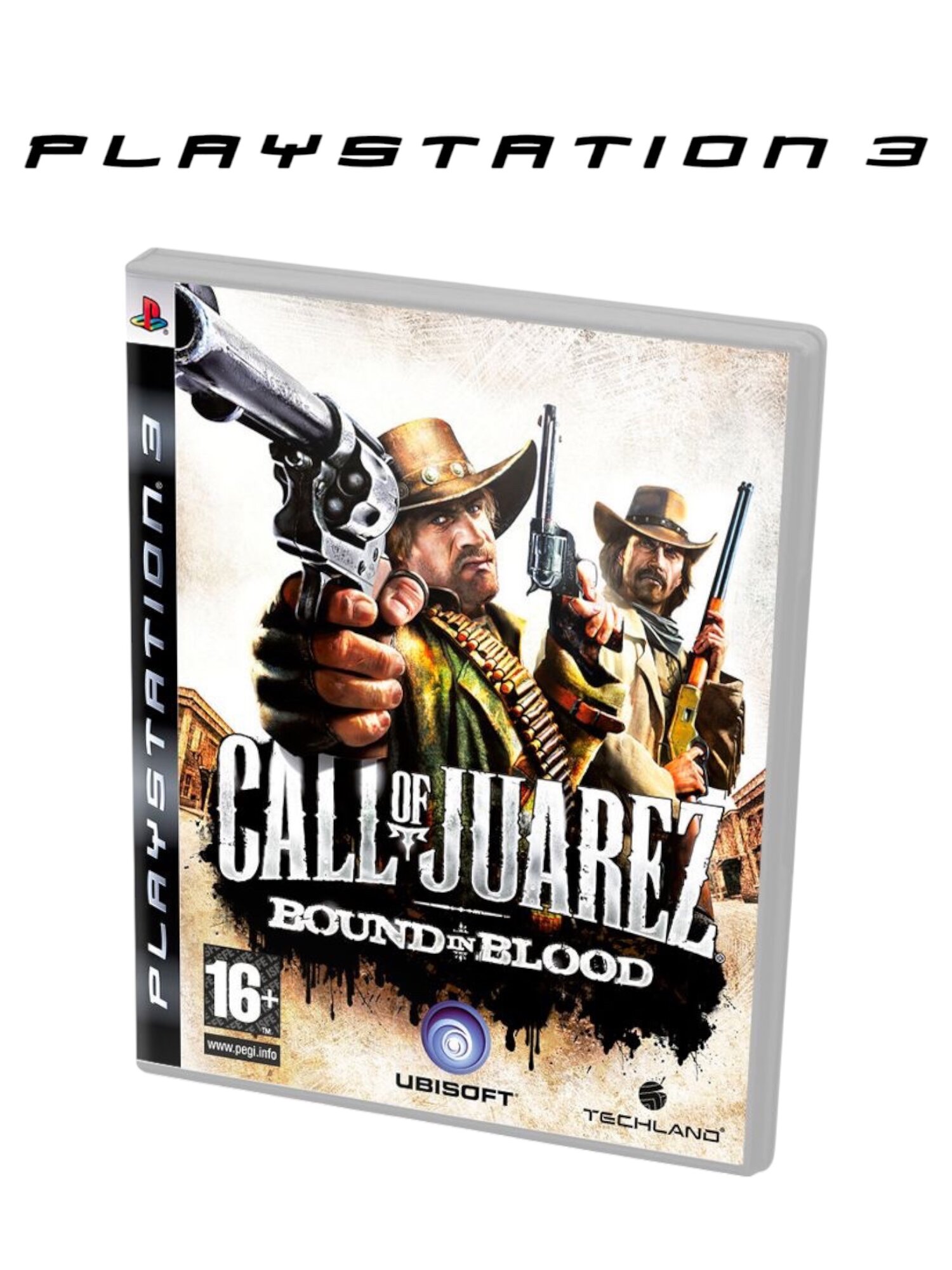 Уценка!!! Игра Call of Juarez Bound in Blood, для PS3, экшн, одиночный режим, 16+, английский язык