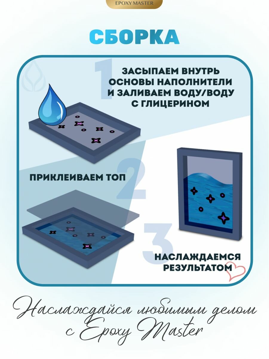 Силиконовый молд для эпоксидной смолы EPOXYMASTER Шейкер домик, 20х12см — фото 1