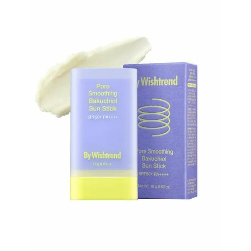 Солнцезащитный стик с бакучиолом By Wishtrend Pore Smoothing Bakuchiol Sun Stick 18гр 2490₽