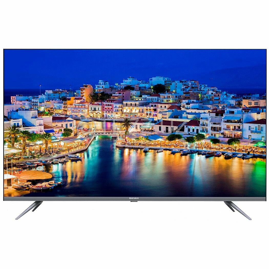 Телевизор Shivaki US43H3303, Full HD, 43", таймер сна, USB Type-A, серый