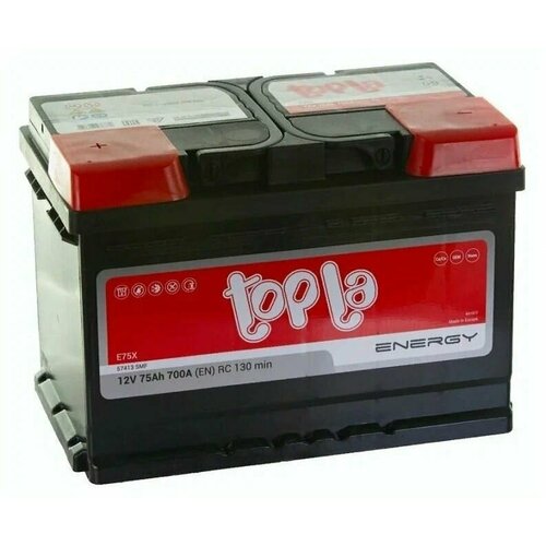Аккумулятор TOPLA Energy 6СТ 75 1(L+)