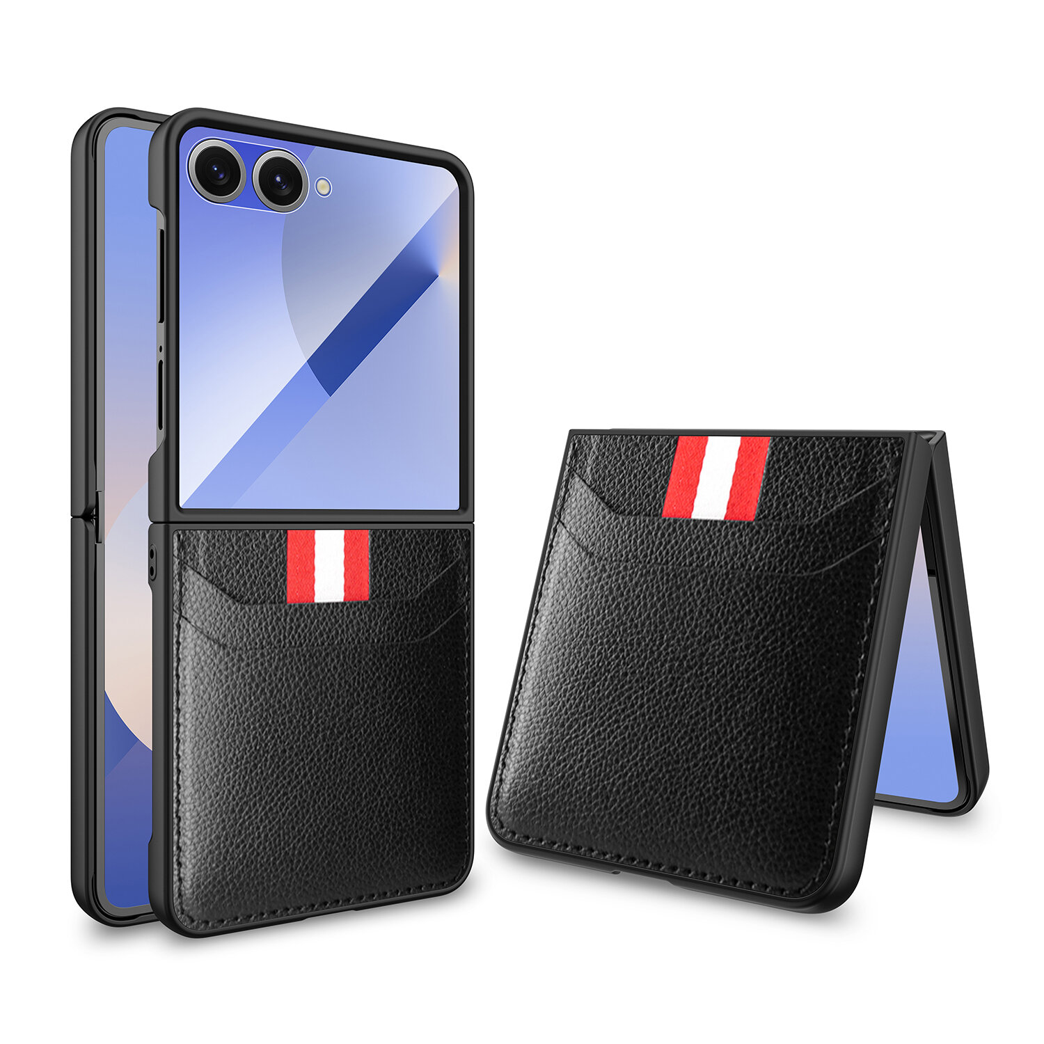 Чехол для Samsung Galaxy Z Flip 7 / Samsung Z Flip7 / Самсунг Галакси Зед Флип 7 С небольшой защитной пленкой для экрана