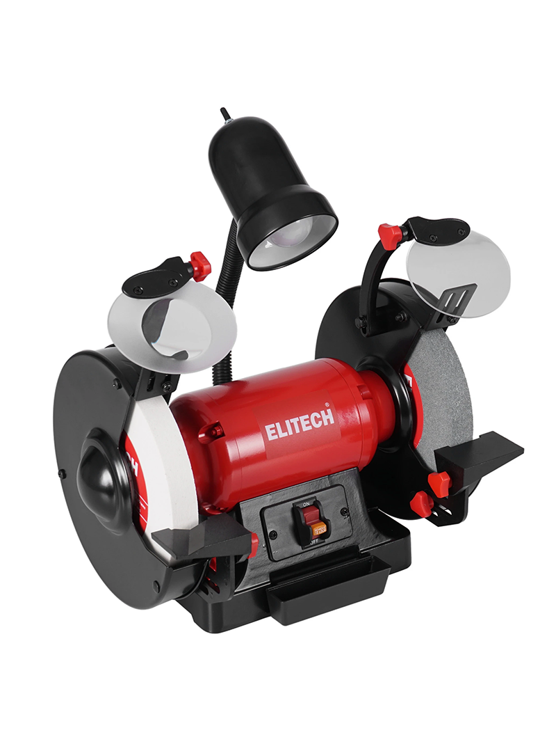 Наждак Elitech СТ 6020C, для заточки инструмента, профессиональный
