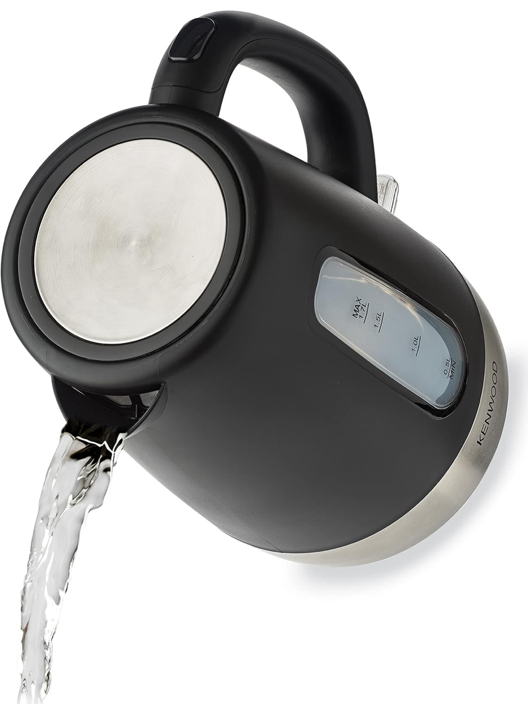 Чайник электрический Kenwood ZJP01A0BK, 2200Вт, черный, пластиковый, 1.7л