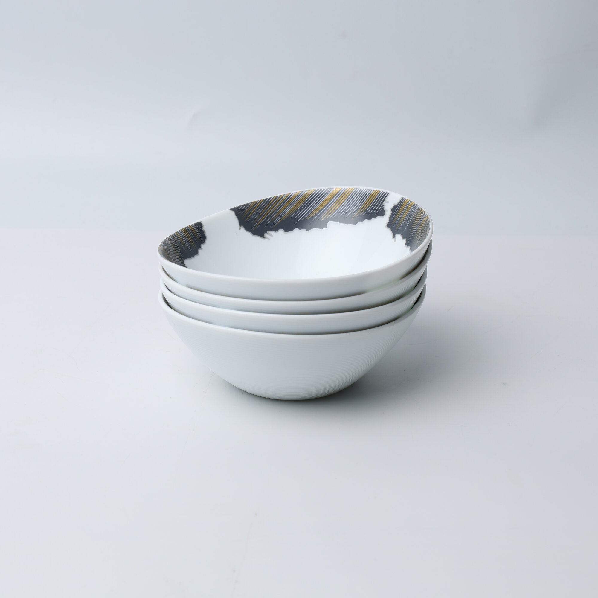 Asia Home (dinova saina) Dinova saina Салатница овальная 15 см Pablo 6pcs