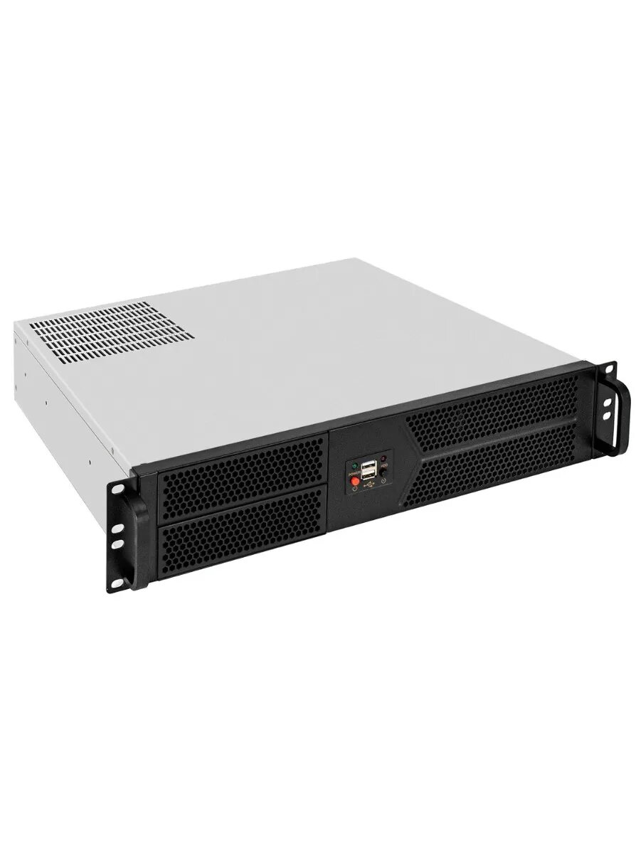 Корпус серверный 2U Exegate Pro 2U400-04 EX298534RUS RM 19" глубина 400 БП 1000PPH-SE 2*USB