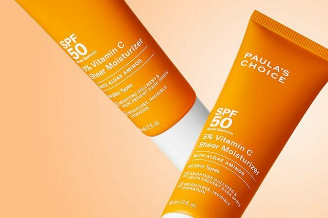Крем для лица PAULA'S CHOICE 5% Vitamin C Sheer Moisturiser SPF 50 — фото 1