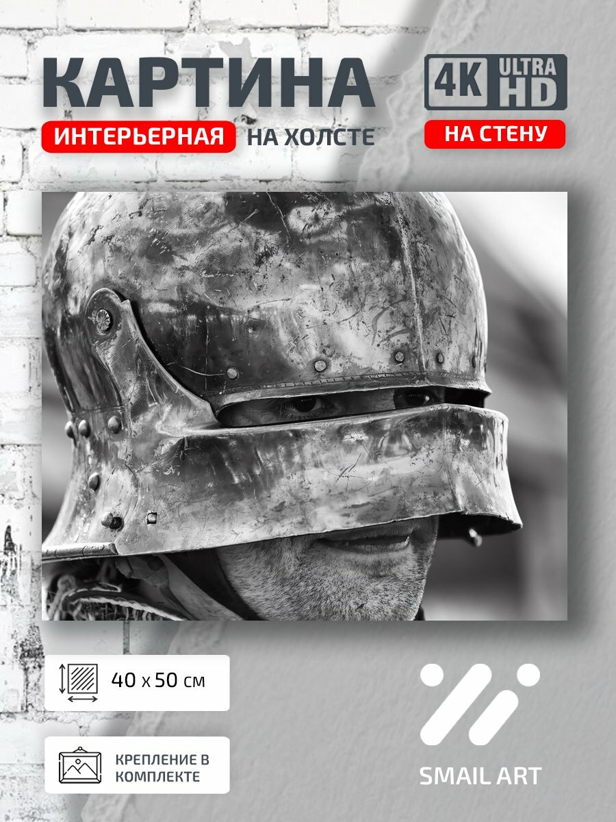 Картина на холсте интерьерная 40 на 50 на стену Шлеме Mood для кабинета атмосфера интерьер