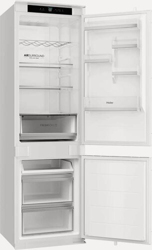 Изображение товара Встраиваемый двухкамерный холодильник Haier HBCN5177S, Total No Frost