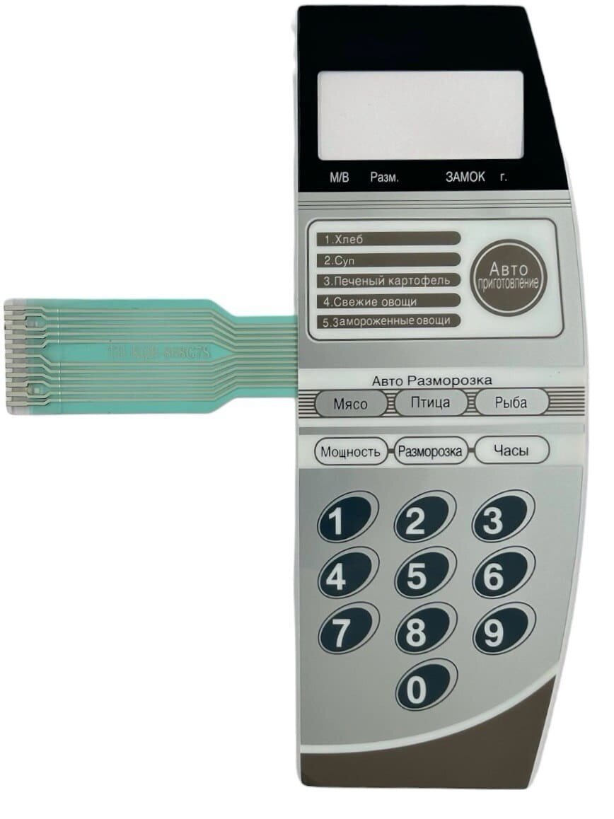 Daewoo 3518522240 (TH-KOR-868G7S) Сенсорная панель для микроволновой печи СВЧ KOR-868G7S, KOR-868G