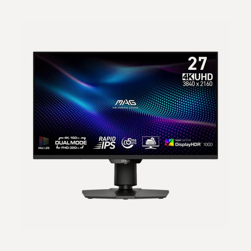Изображение товара Монитор MSI MAG 274UPDF E16M (9S6-3CF09H-029) черный, 27" IPS, 160 Гц и 320 Гц в режиме Dual Mode, VESA DisplayHDR 1000