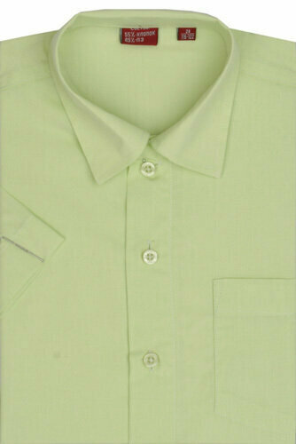 Школьная рубашка Imperator, размер 98-104, зеленый