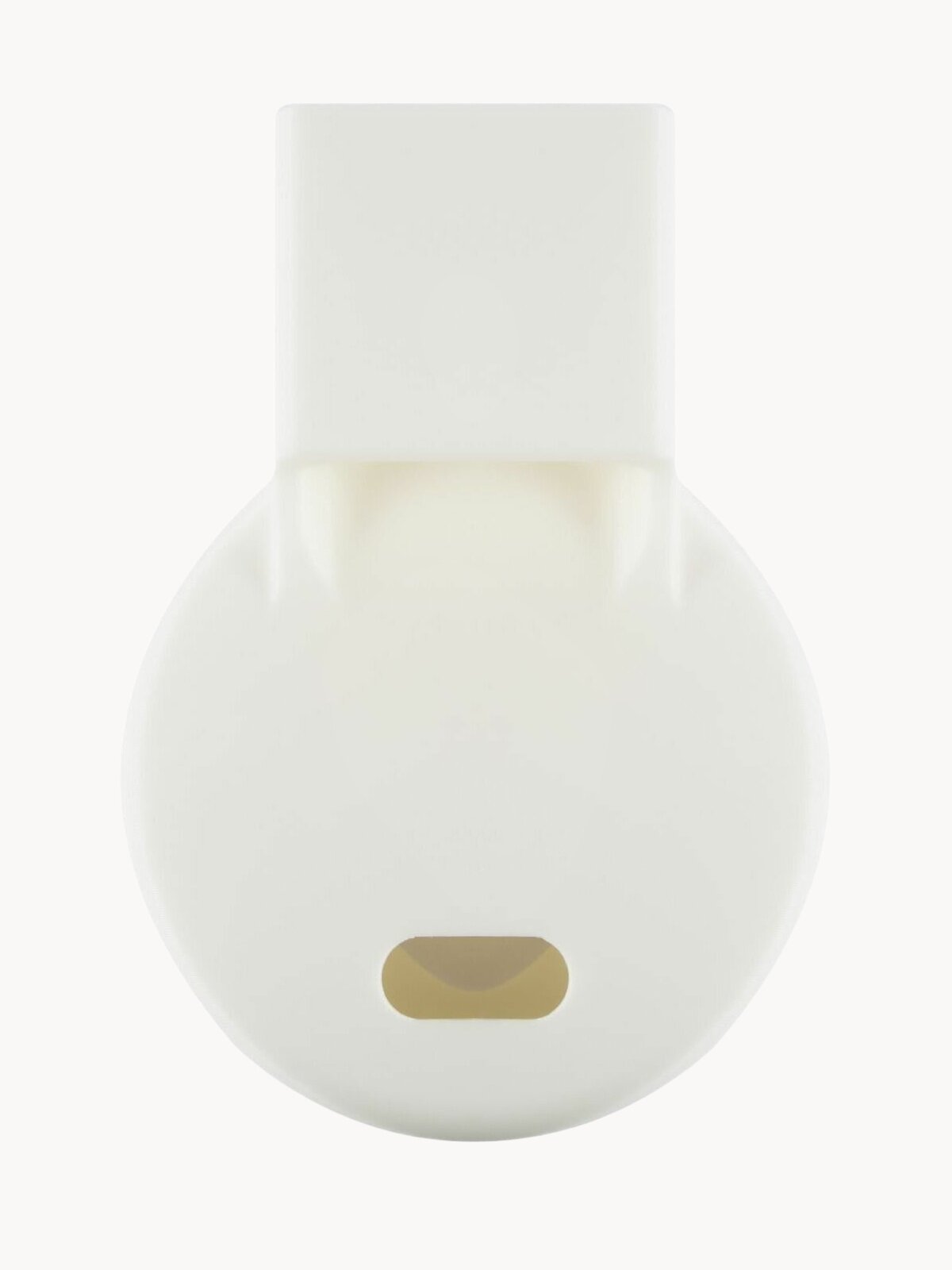 Держатель для колонки Яндекс Лайт 2 Yndx-00026. Подставка для колонки Алиса лайт 2, с креплением в розетку, белый