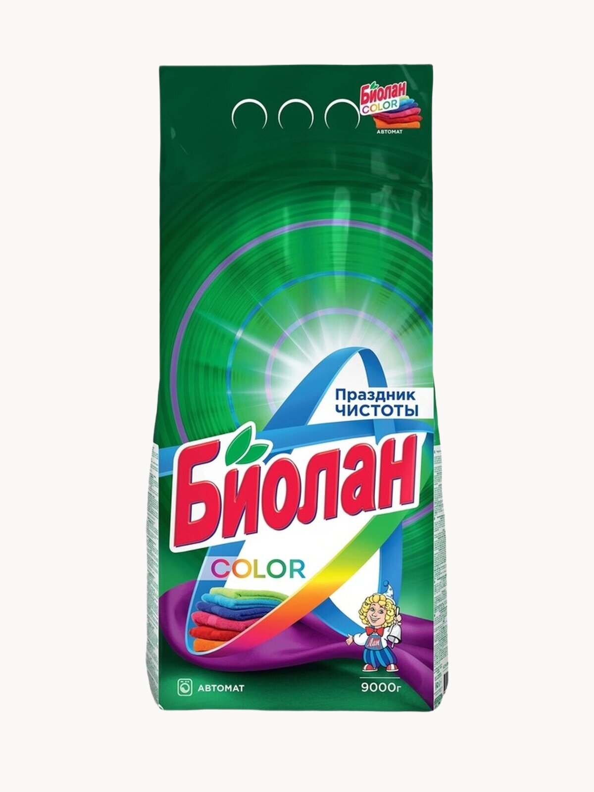 Стиральный порошок Биолан Color Автомат 9 кг.