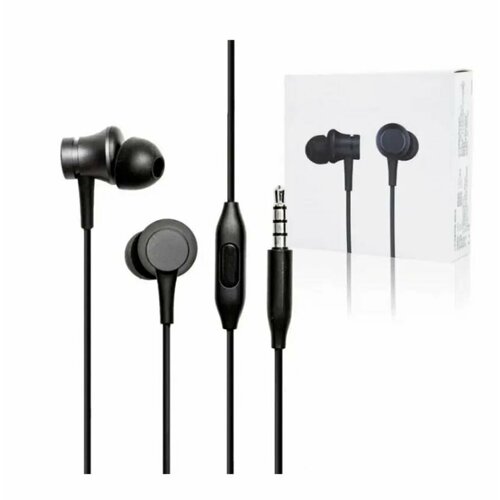 Наушники проводные Xiaomi Piston Youth черные 63900₽