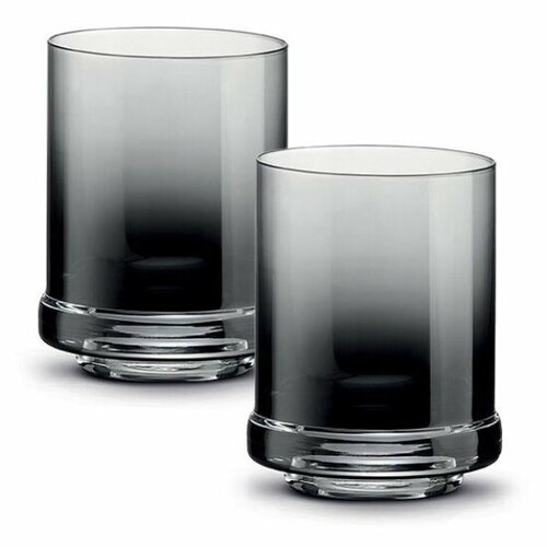 Набор Pozzi Milano 1876 Fun Classy 2 стакана для воды 029л дымчатый PM-0240SMGR 3140₽