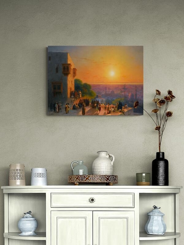 Айвазовский Иван Константинович "Вечер в Каире" 60х40 — фото 1