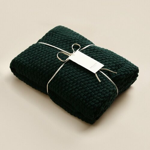 Плед SL Home Cosiness 130170 см цв изумрудный 100 акрил 3474₽