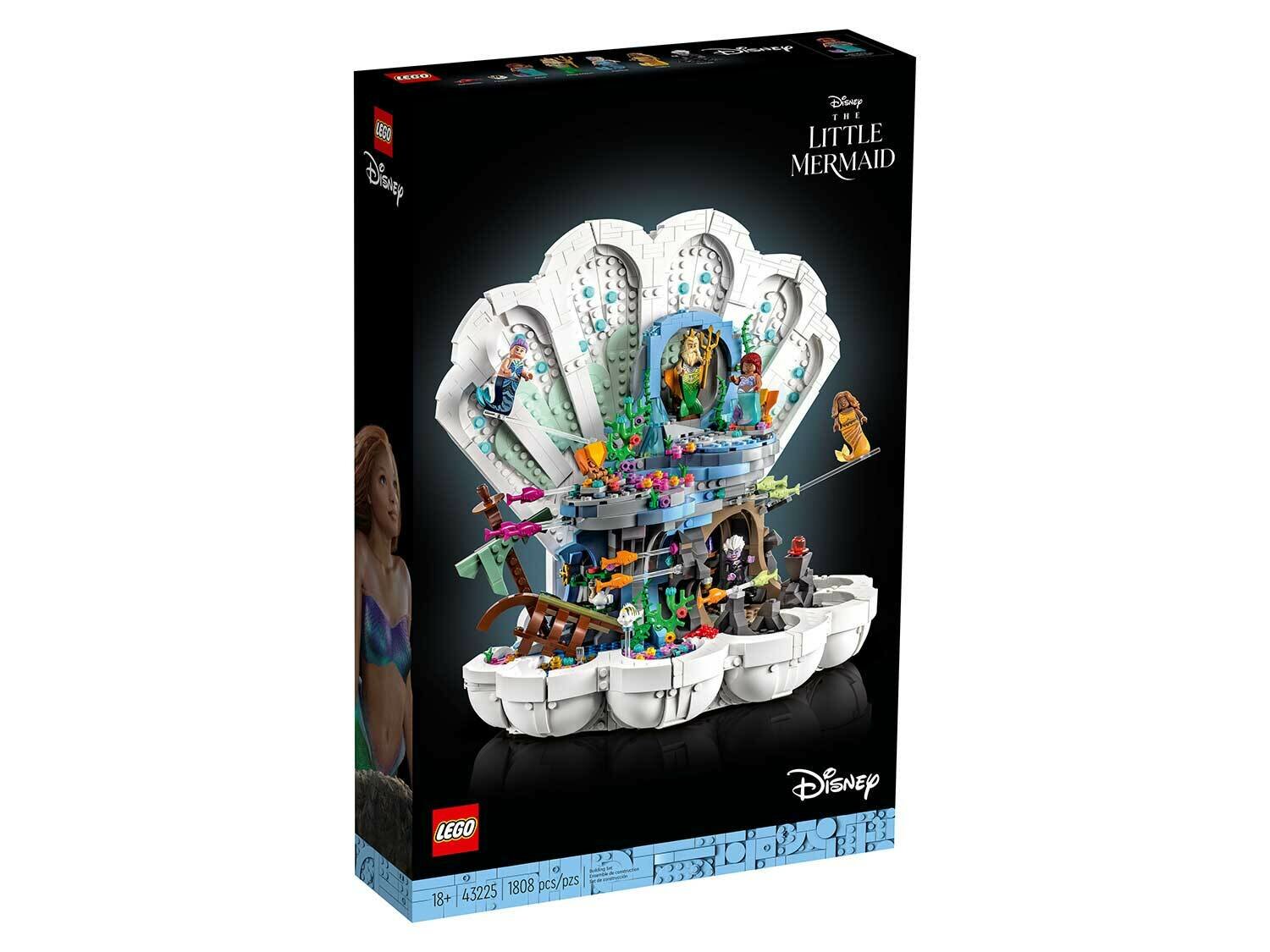 Конструктор LEGO Disney Princess 43225 Русалочка: королевская ракушка