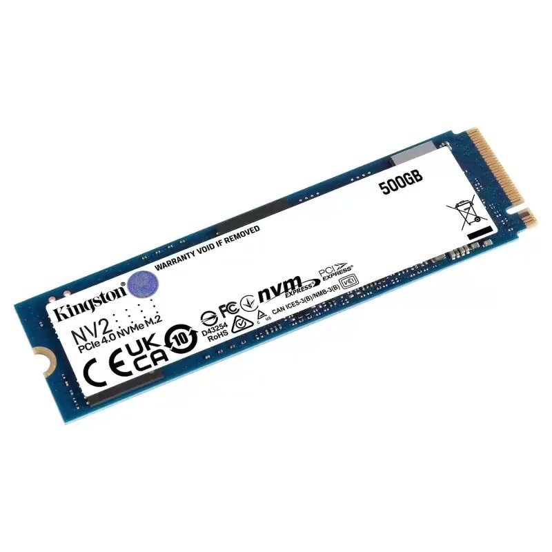 Внутренний SSD диск KINGSTON NV2 500GB, M.2 (SNV2S/500G) — фото 1