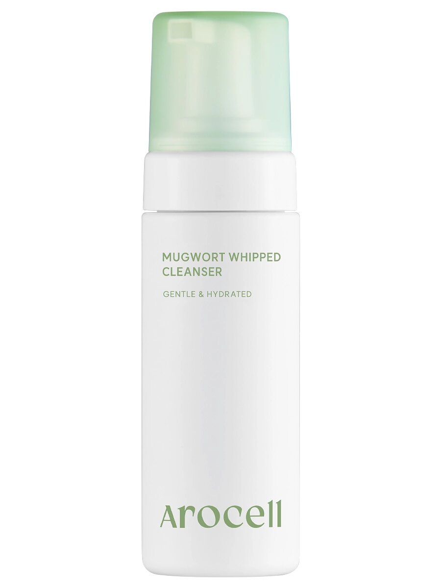 Гипоаллергенная очищающая пенка с экстрактом полыни Arocell Mugwort Whipped Cleanser 150 мл