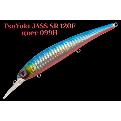 Воблер TsuYoki JASS SR 120F плавающий, цвет 099H вес 17,5 гр