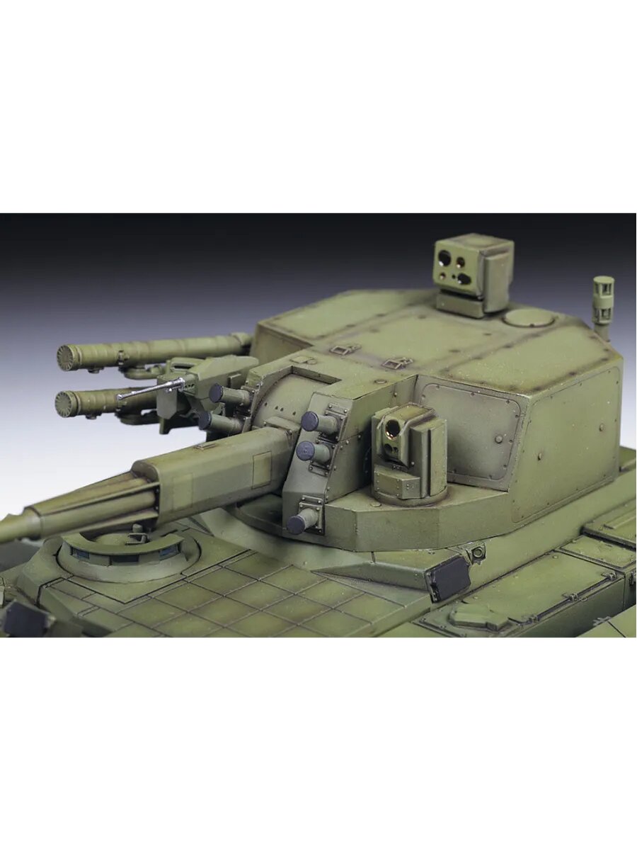 Тбмп Т-15 "Армата" с модулем «Кинжал» ZVEZDA 381 деталь, масштаб 1:35 — фото 1