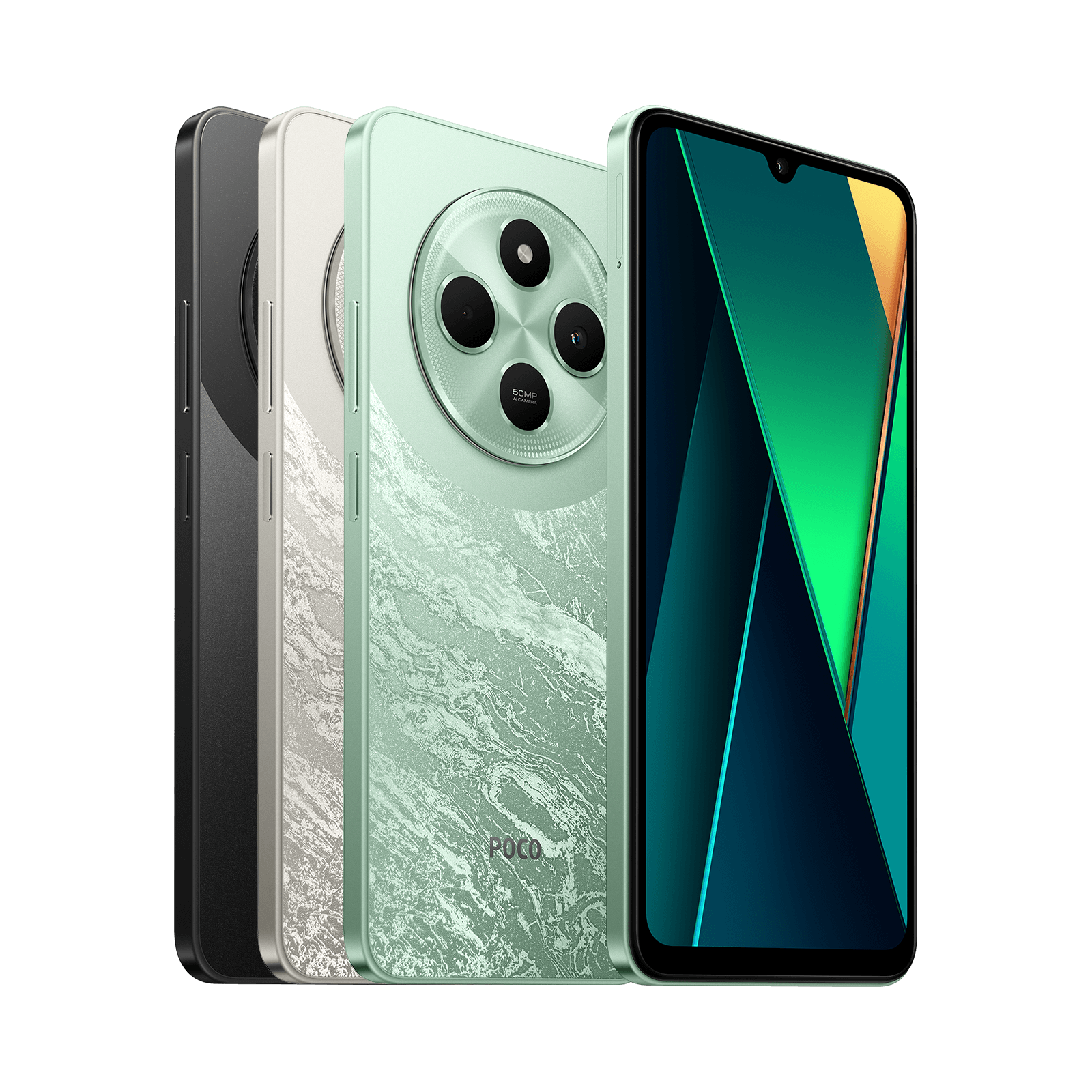 Смартфон Xiaomi POCO C75 6/128 ГБ RU, Dual nano SIM, золотой — фото 1
