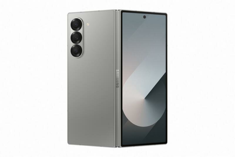 Samsung Galaxy Z Fold 6 (12GB, 256GB) Silver Shadow — купить в