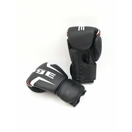 Перчатки боксерские Rage 8 унций для бокса из искусственной кожи черный с красным цвет 2250₽