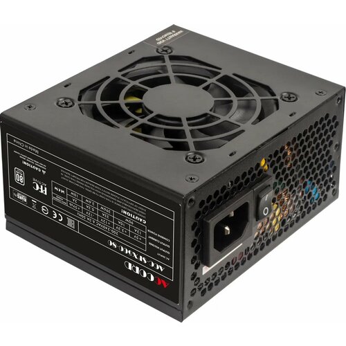 Блок питания Accord SFX 500W ACC-SFX500-80 24pin APFC 80mm fan 3xSATA RTL 3800₽
