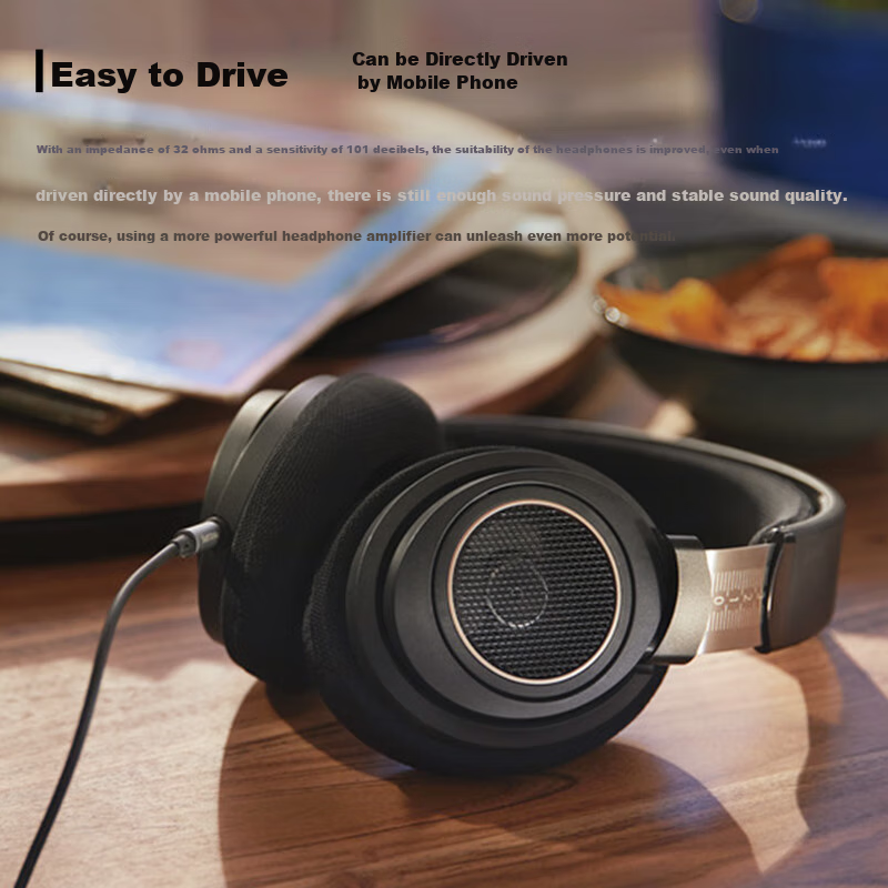 Проводные наушники Philips Direct Drive 9600 , цвет черный