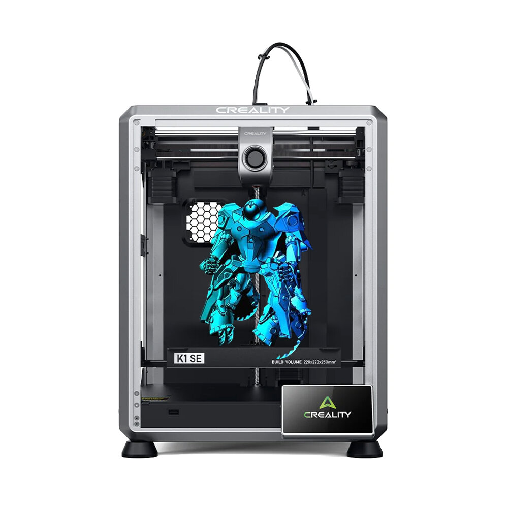 3D принтер Creality K1 SE: Настольный FDM 3D-принтер для дома с высокой скоростью печати, точной калибровкой и открытой системой DIY